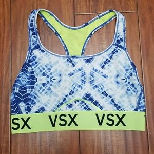 Victoria's Secret VSX Raceback Sports Bra Tie-Die